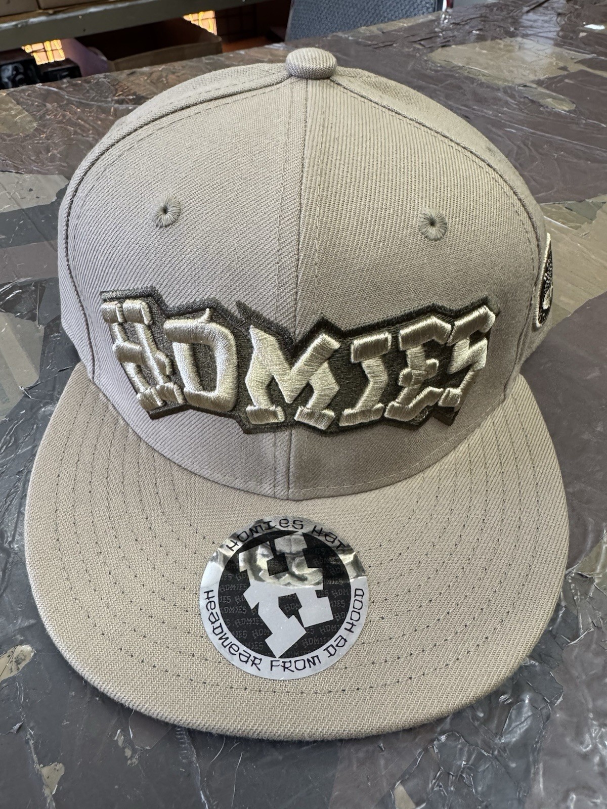 Homies 9Fifty Style SnapBack Hat Khaki Beige OG