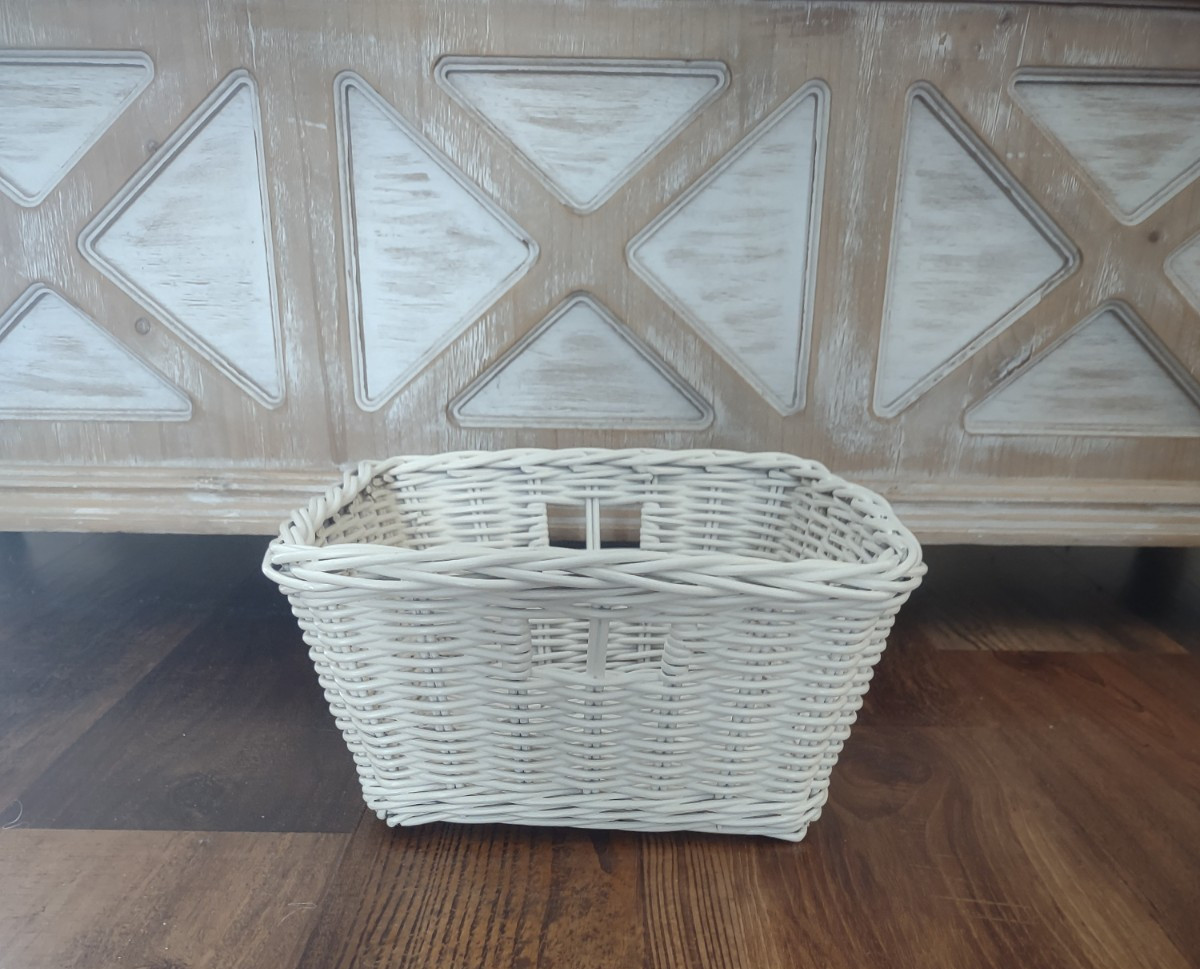 Pottery Barn Kids Sabrina Basket Medium Tapered, White ~ NEW