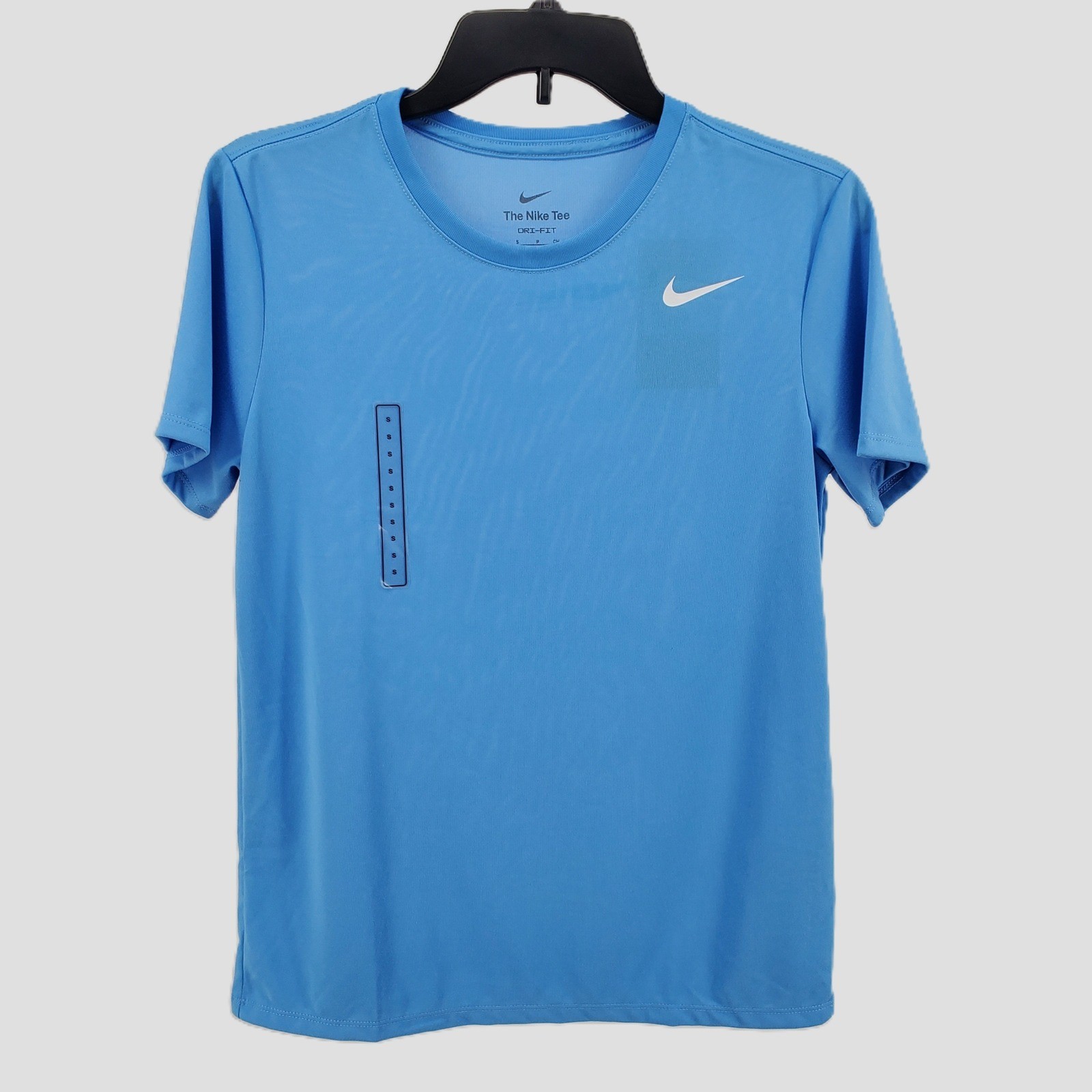 Nike Dri-FIT Training T-Shirt Short Sleeve Athletic Top Blue Women Small