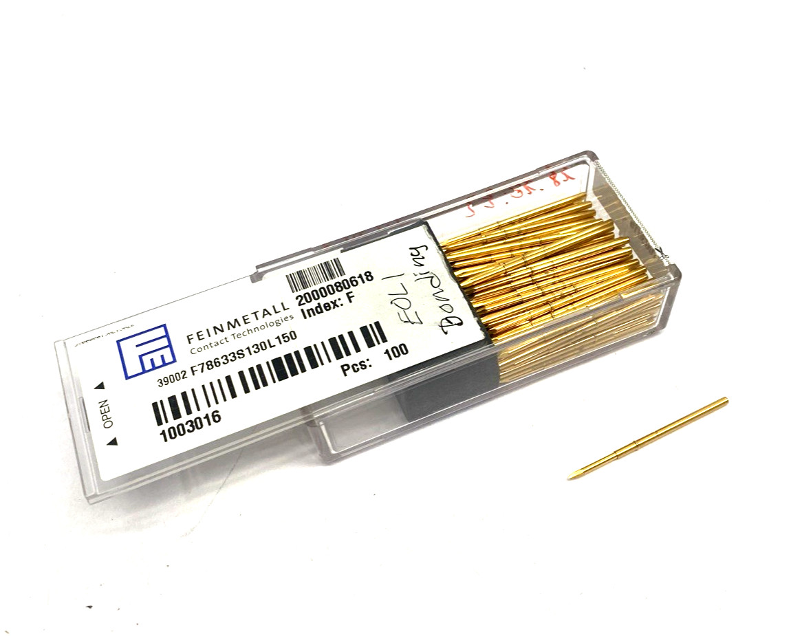 Feinmetall 1003016 Contact Probe F78633S130L150 BOX OF 100