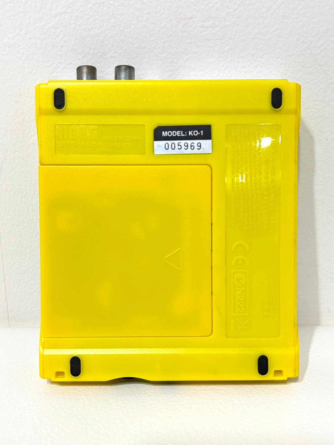 Korg KO-1 Kaossilator Dynamic Phrase Synthesizer Yellow From Japan
