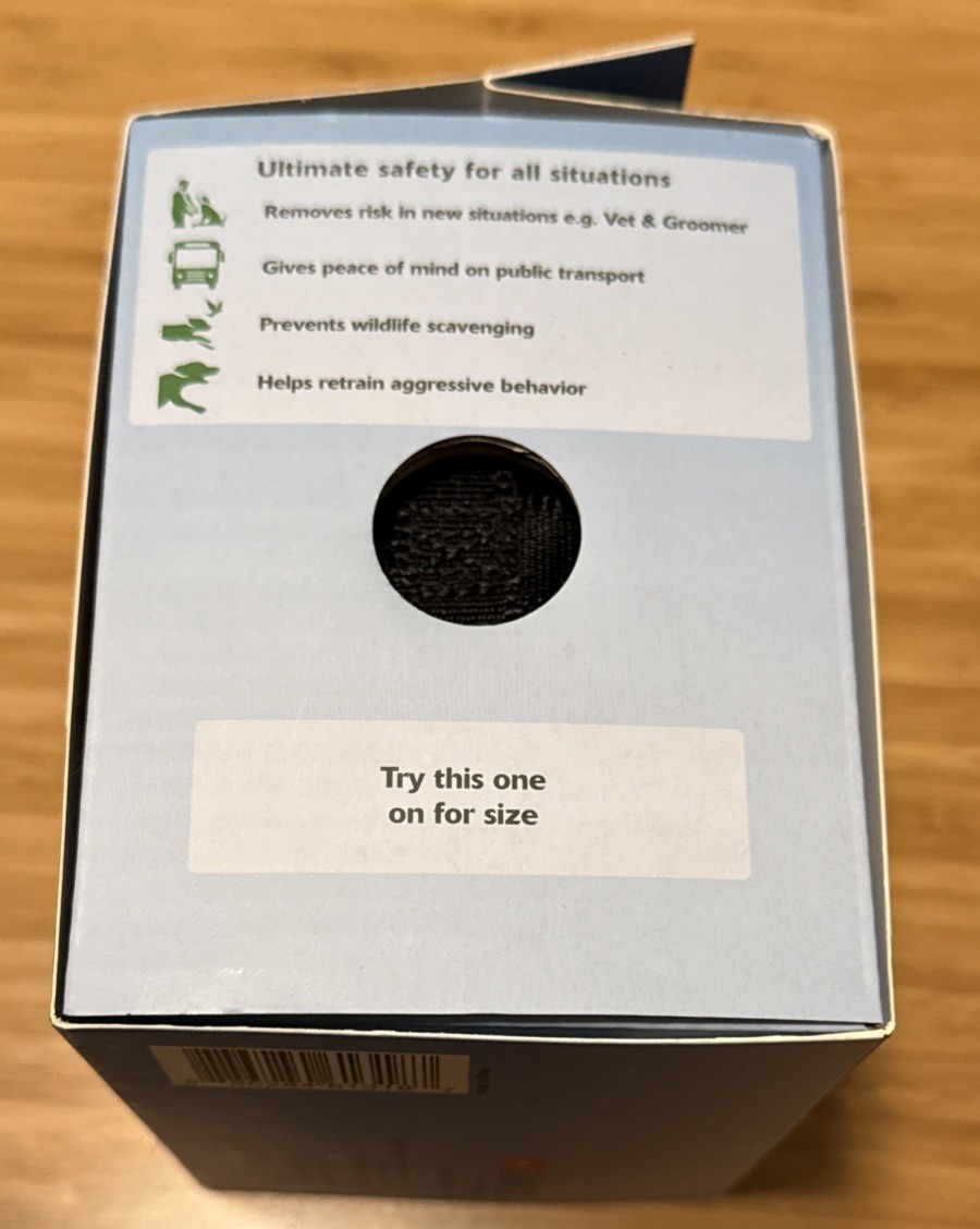 Baskerville Ultra Muzzle for Dogs - Size 3 - Black BNIB