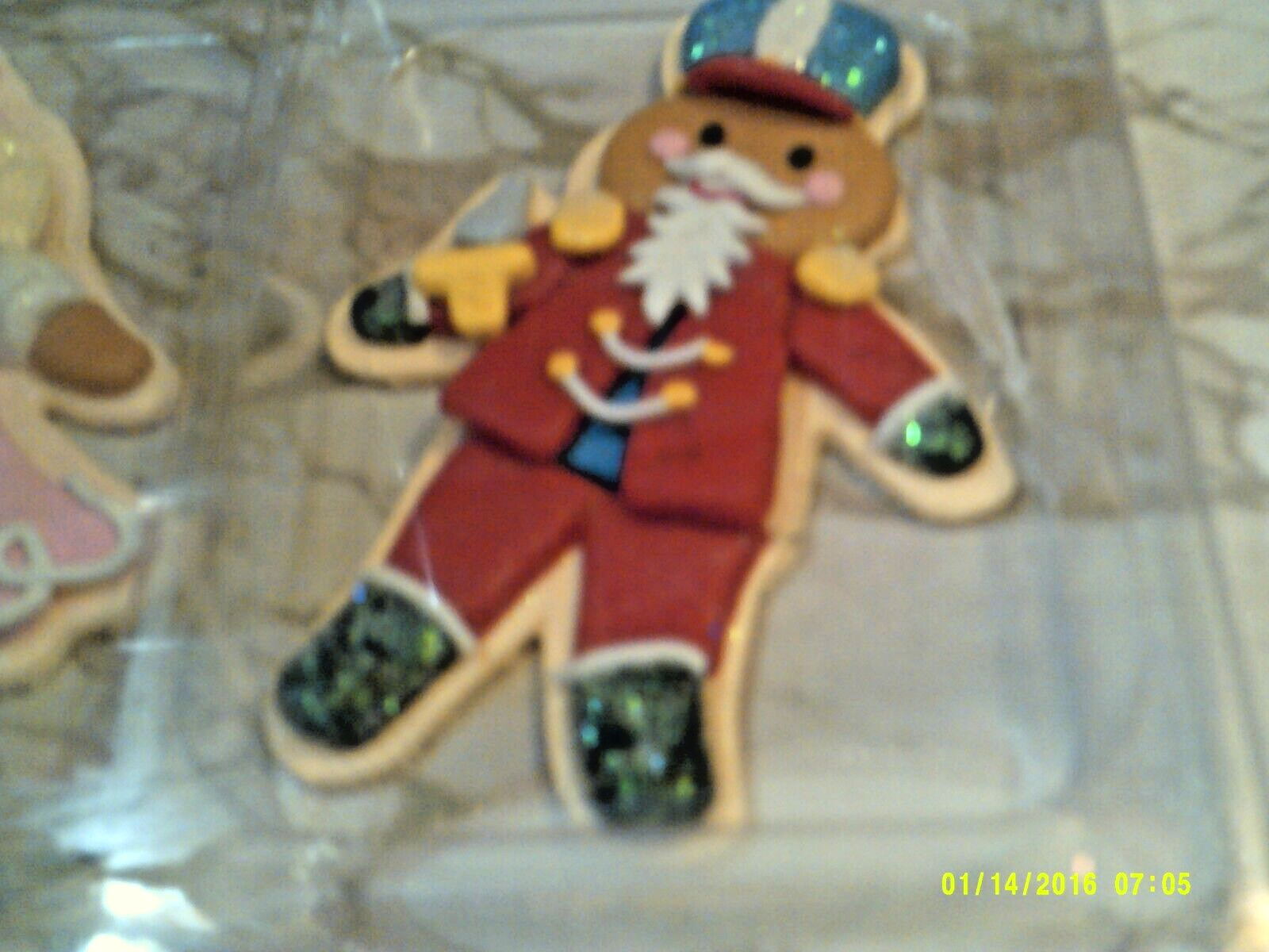 KURT ADLER-NUTCRACKER SUITE COOKIE ORNAMENTS-4 PIECE BOX SET-NEW-2024