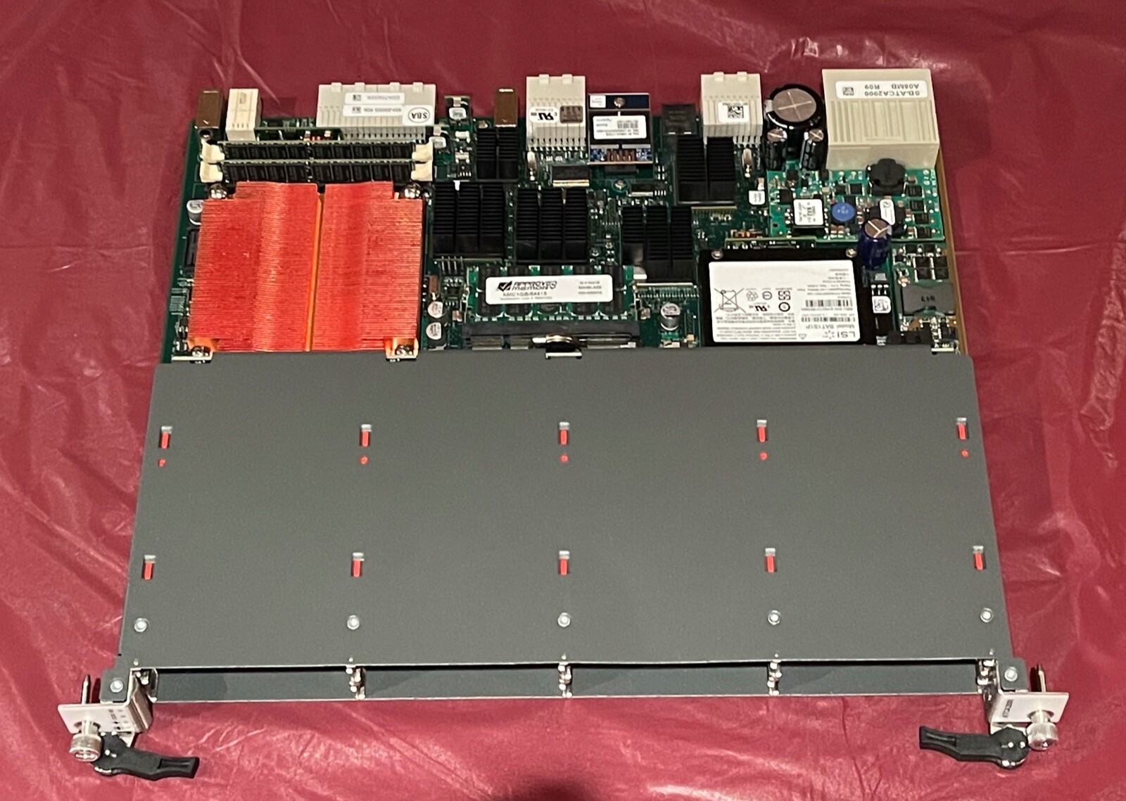 SANBlaze SB-ATCA2000 8 Disk 10 Gb RAID Storage Services Blade