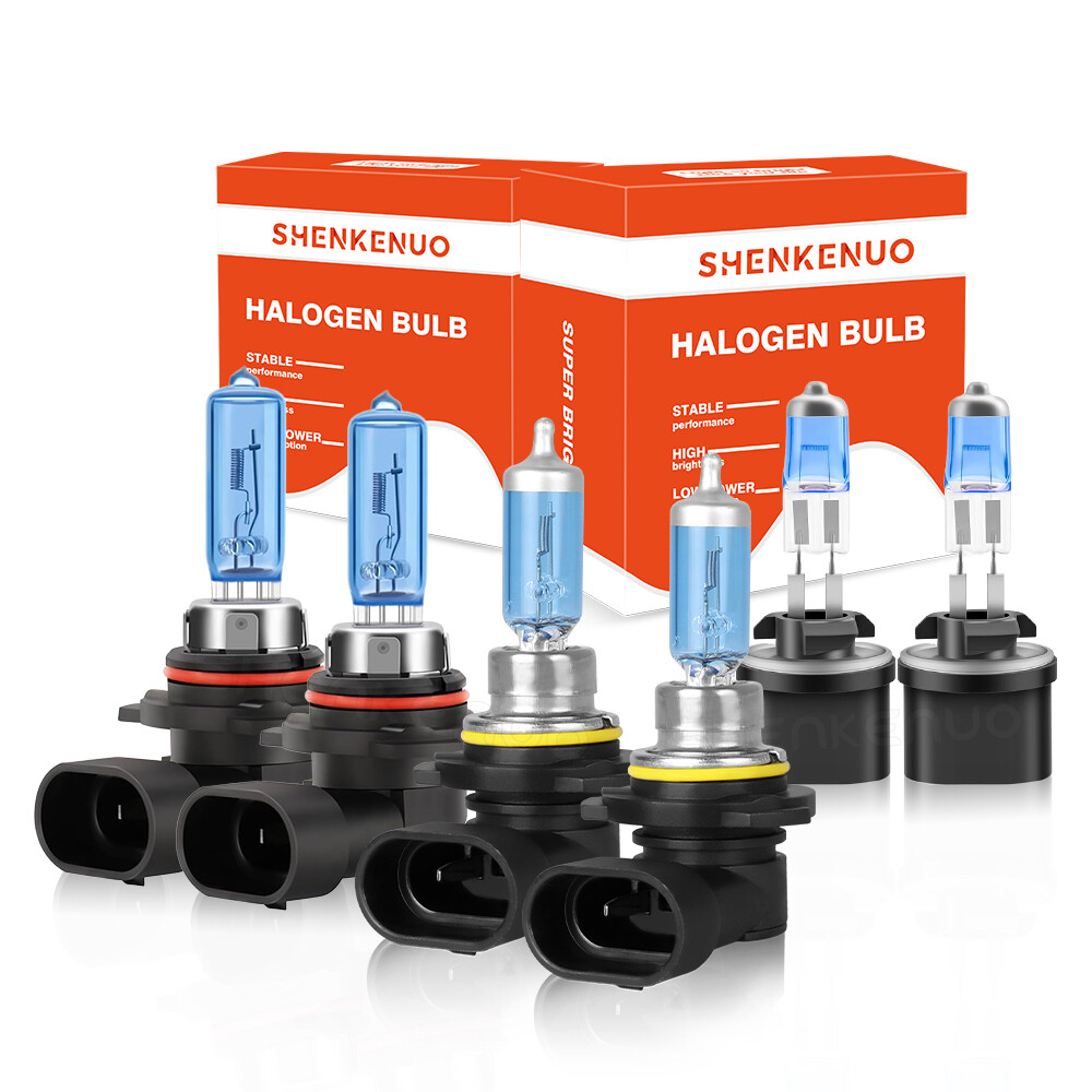 For GMC Yukon Denali 2001-2006 Halogeb Headlight High Low Beam + Fog Light Bulbs
