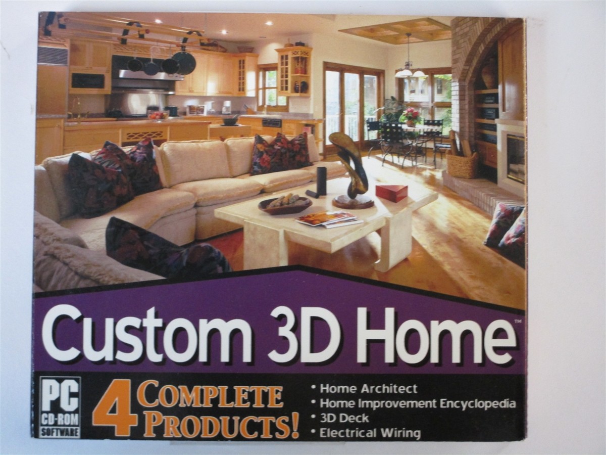 Software PC Custom 3D Home 3D Deck Architect Improvement Encyclopedia NEW