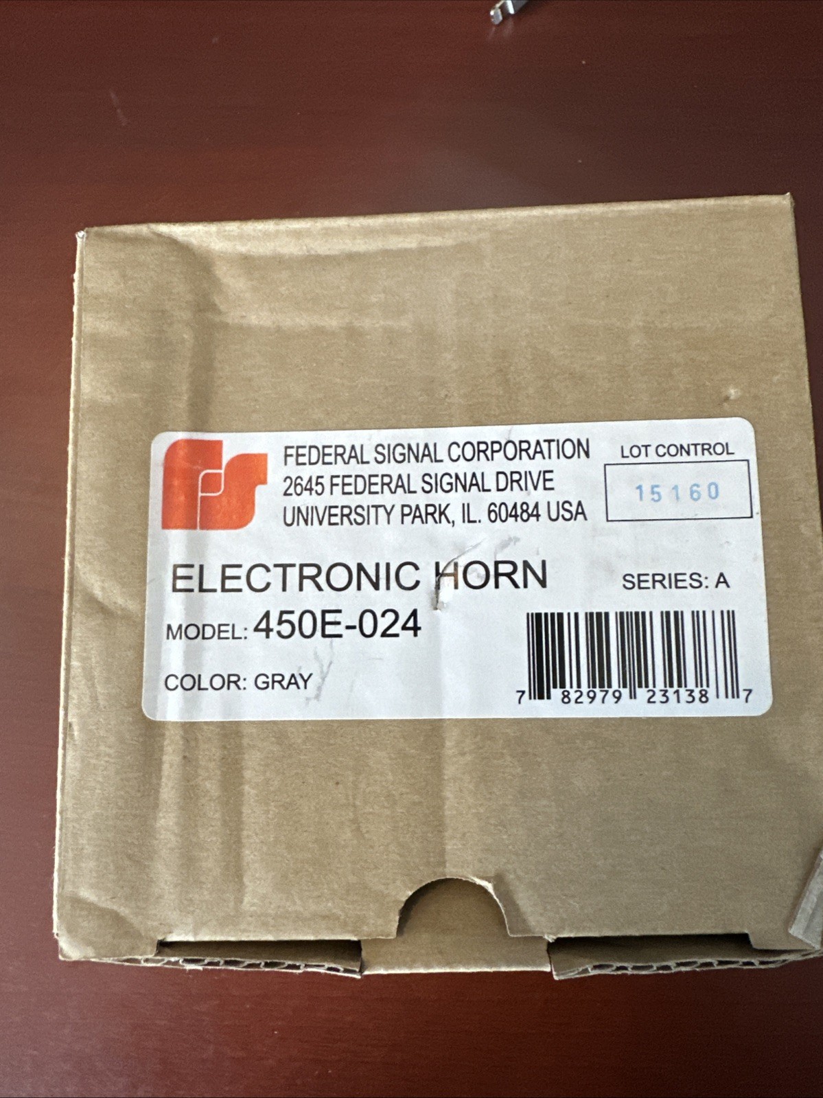 Federal Signal 450E-024 Vibratone Electronic Horn