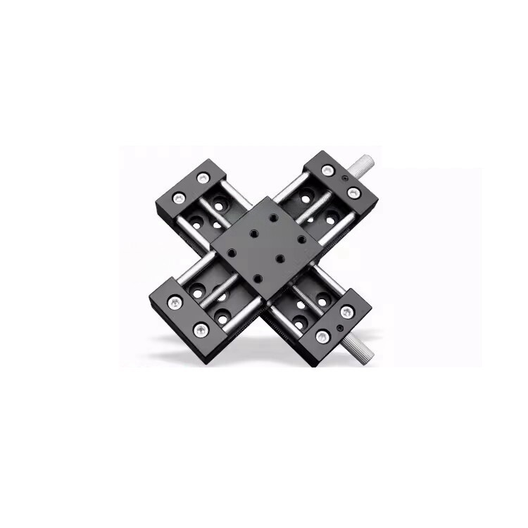 CNC XY axis Precision manual sliding table DXY40-DB50 Slide screw guide rail