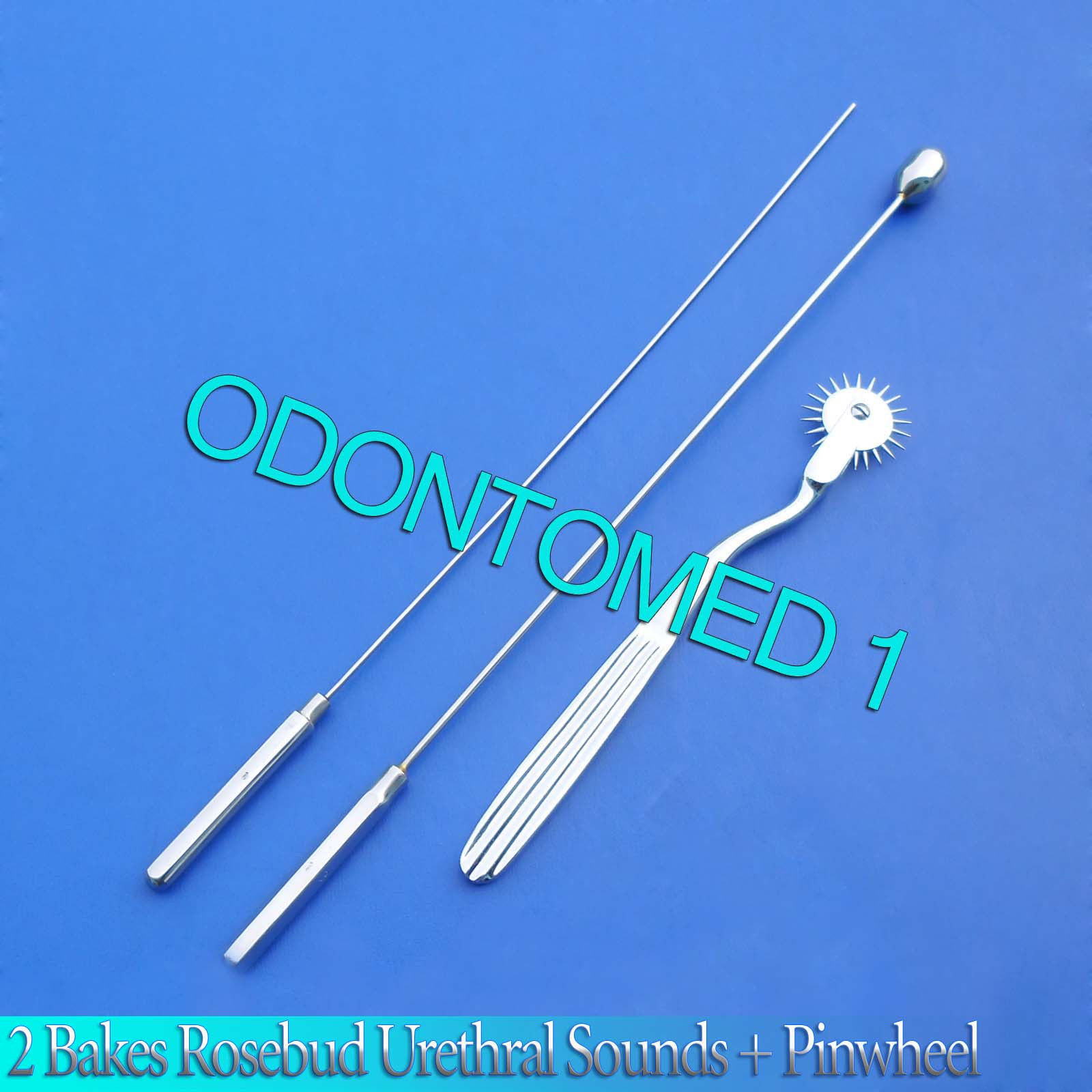 2 Pcs Bakes Rosebud Sounds 1mm+12mm,Pinwheel