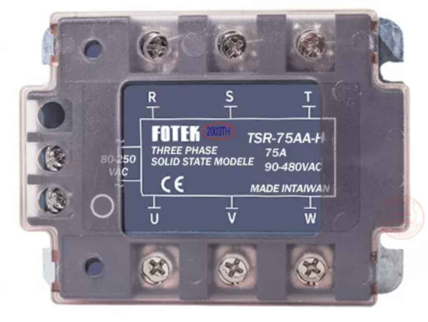 Fotek TSR-75AA-H TSR75AAH Solid State Module 90-480VAC 75A Brand