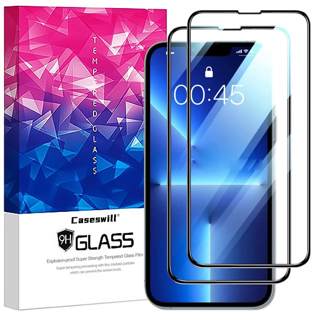 For iPhone Air 17 17e 16 15 14 13 12 11 Pro Max Tempered Glass Screen Protector