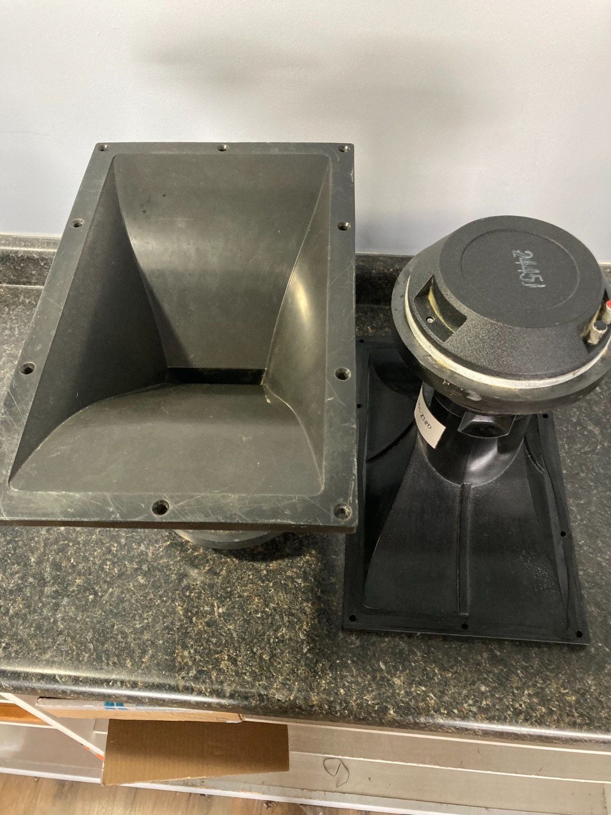 JBL 2445J 16 ohm High Frequency Driver with 2380A Horn PAIR