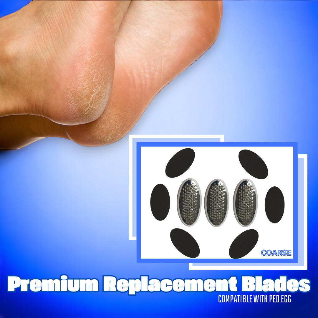 Premium Replacement Blades Compatible for all Ped Egg - Fine