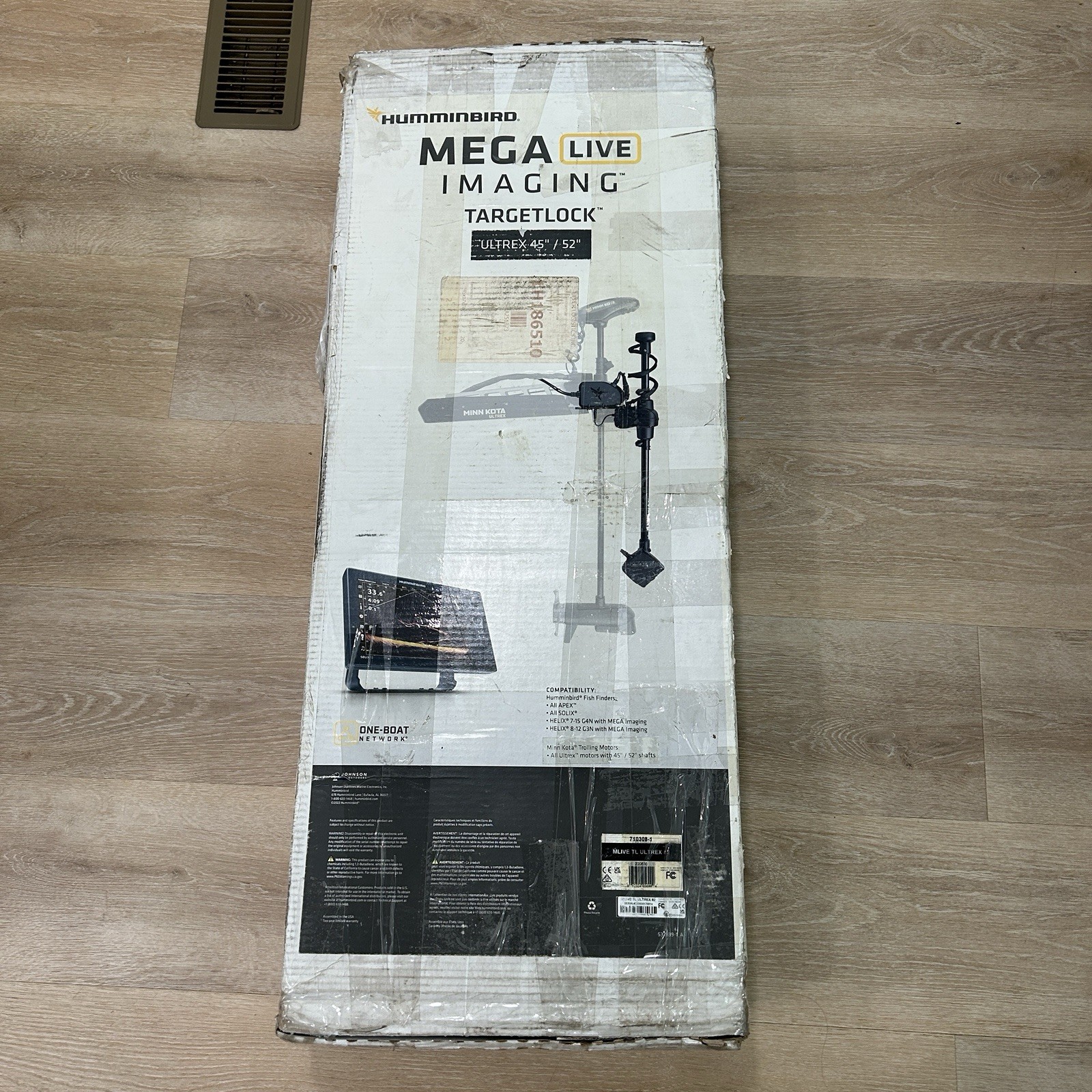 Humminbird Targetlock - Ultrex 45"-52" 710308-1 NO MEGA LIVE