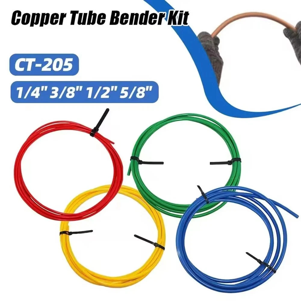 Copper Tube Bending Strips – Air Conditioning Pipe Bender Tool (PE Plastic Kit)