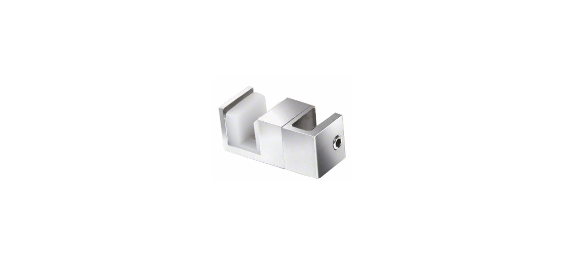 Polished Stainless Steel Replacement Door Guide for Fixed Panel Attachment