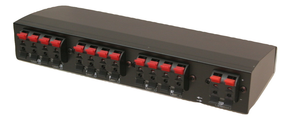 TEC TC-616 6-Way Stereo Speaker / Amplifier Comparator