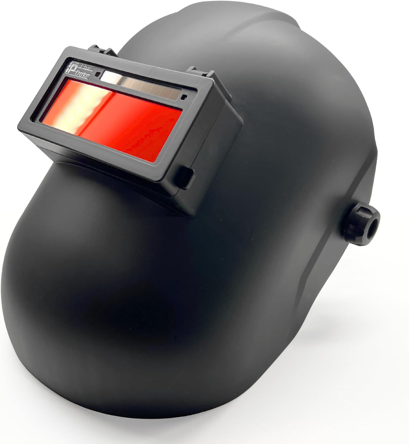 Throne 2.0 | Black Flip up Sugar Scoop Welding Hood | Ridged - Lightweight 2X4 W
