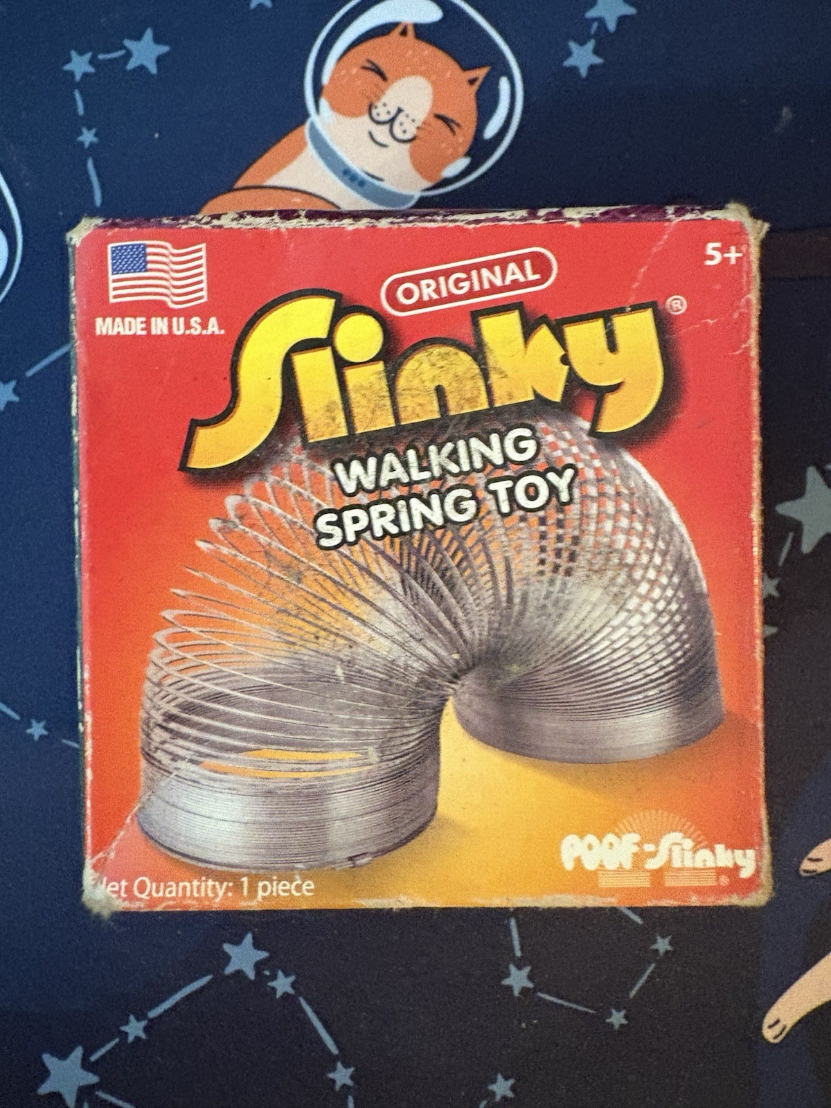 Slinky Toy Vintage Poof