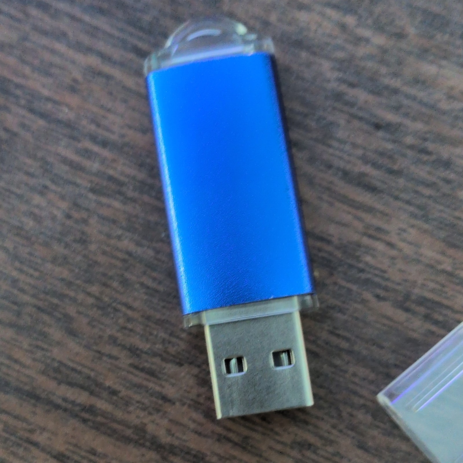 Blue 32gb USB 2.0 Flash Drive Thumb Drive USB Interface with Clear Cap