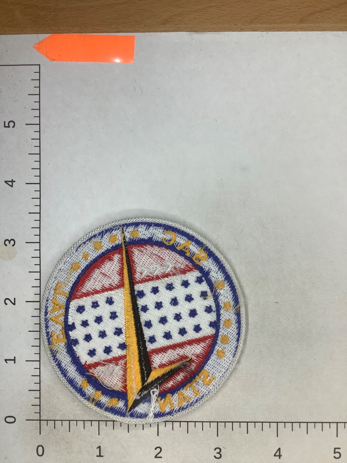 USAF SAC STAN & EVAL SQUADRON PATCH