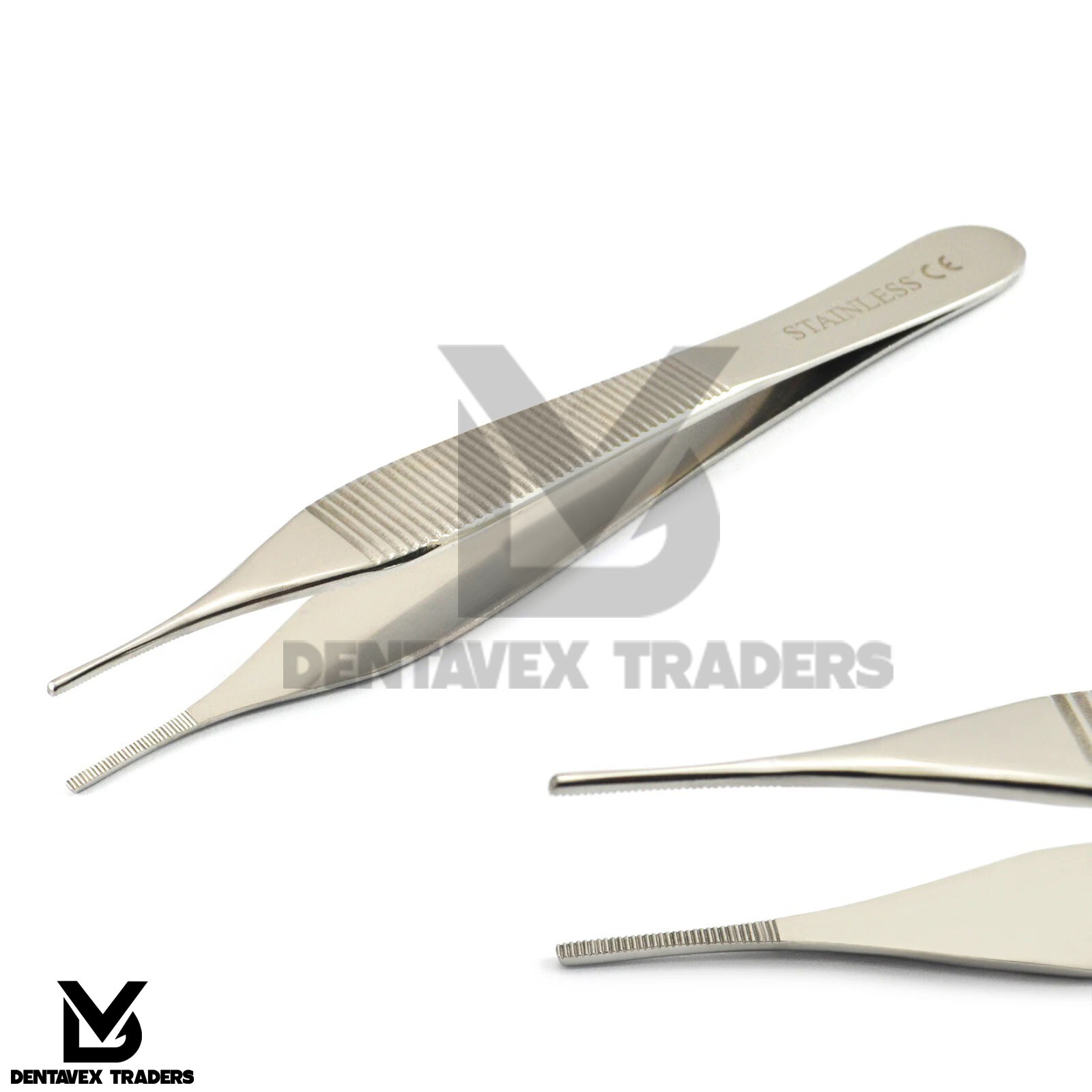 Micro Adson Tweezer 12cm Surgical Tissue & Dressing Forceps Dental Medical Plier