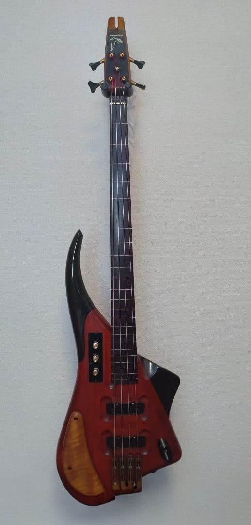 ATLANSIA PEGASUS Bass Fretless DiMarzio Modified Nobuaki Hayashi Japan
