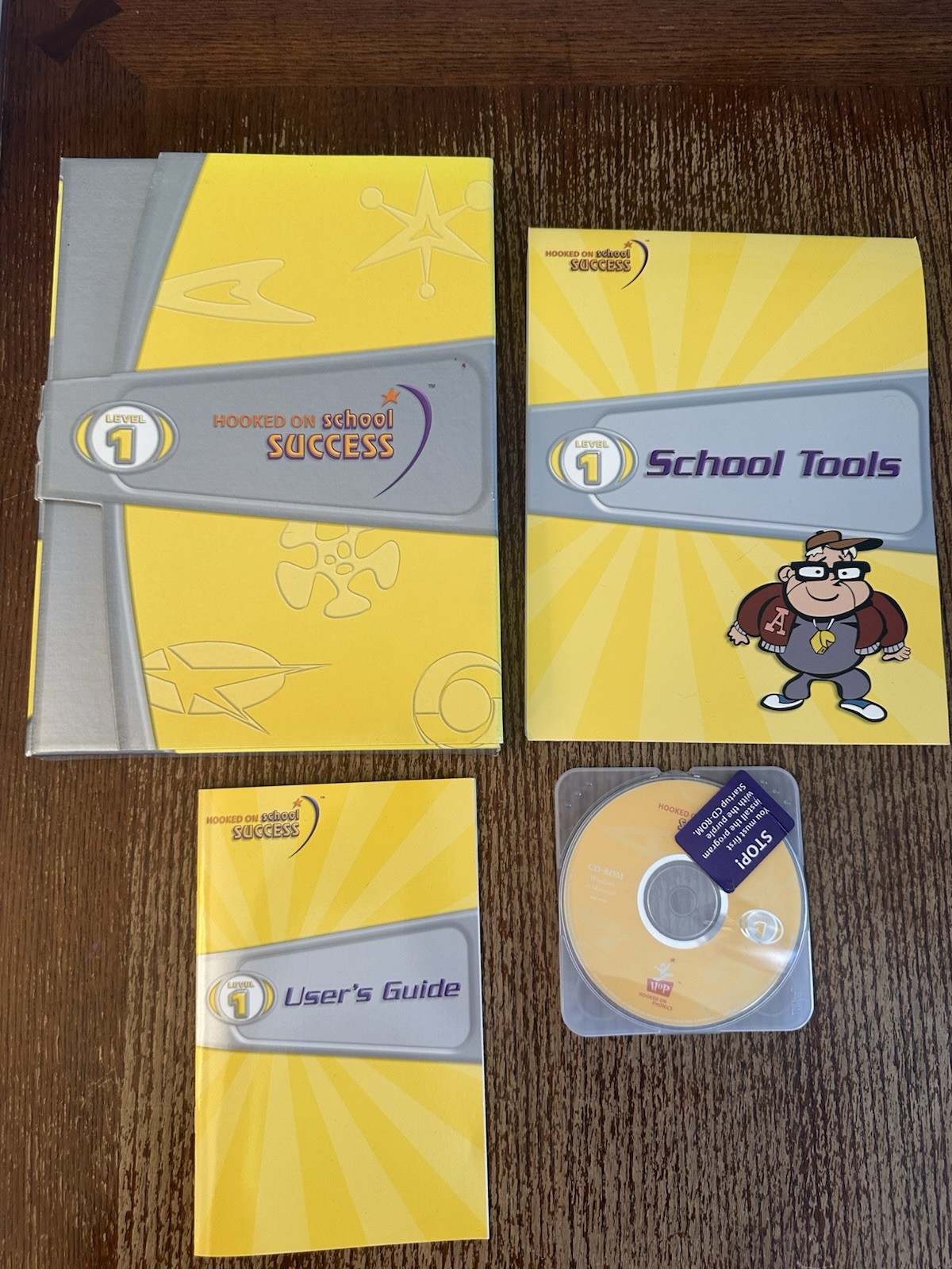 Hooked on School Success - Levels 1-4 & Parent's Toolbox - Never Used -