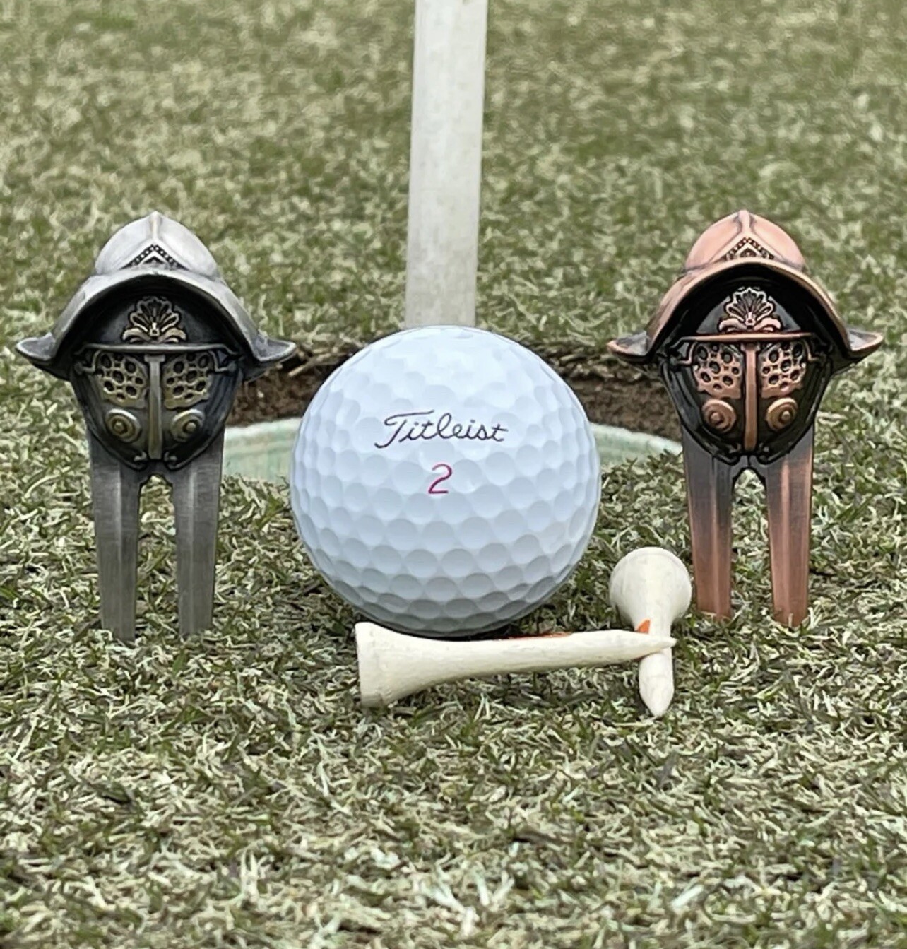 Golf Divot Repair Tool & Ball Marker
