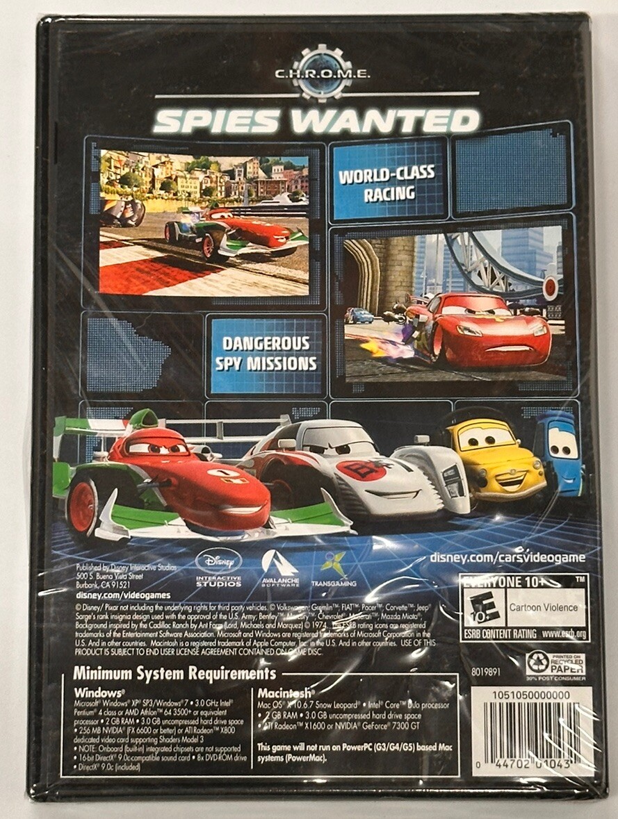 Cars 2 Window/Mac