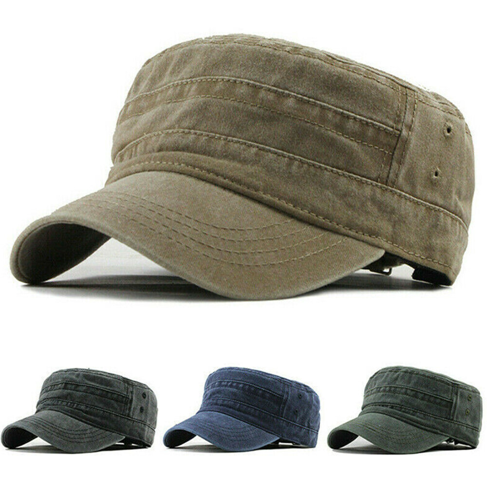 Men Cap Army Hats Cadet Castro Military Patrol Baseball Summer Camo Camouflage