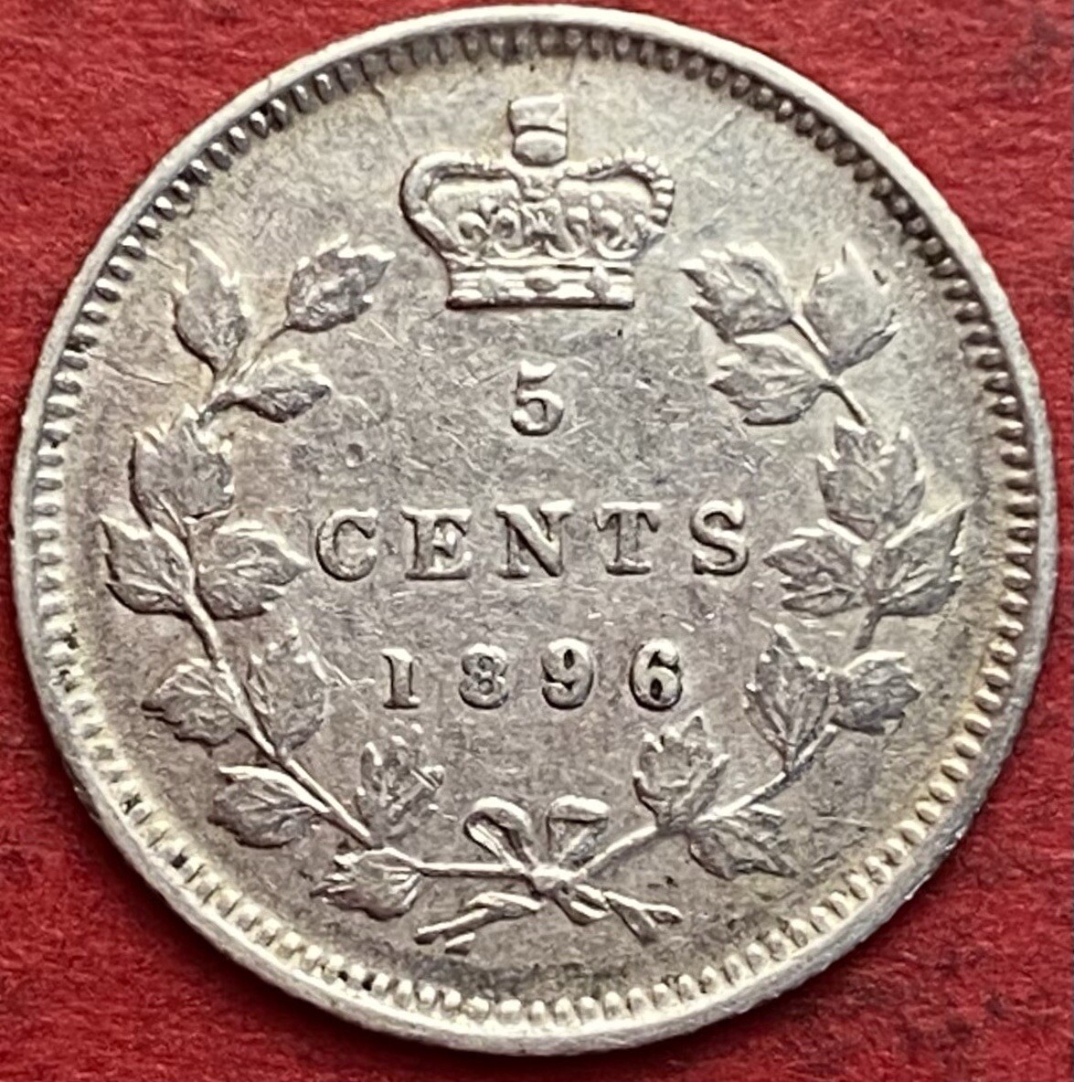 1896 Canada 5 Cents - EF - Lot#7421
