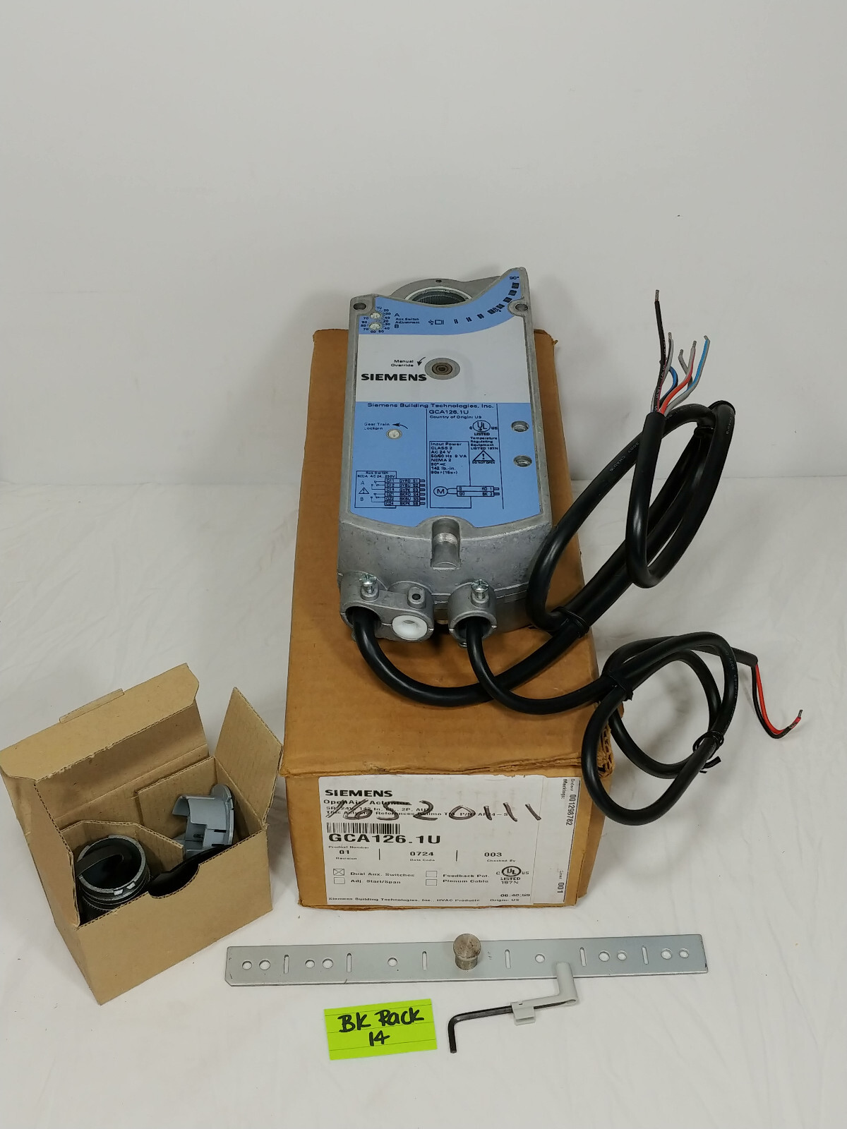 Siemens GCA126.1U OpenAir Actuator