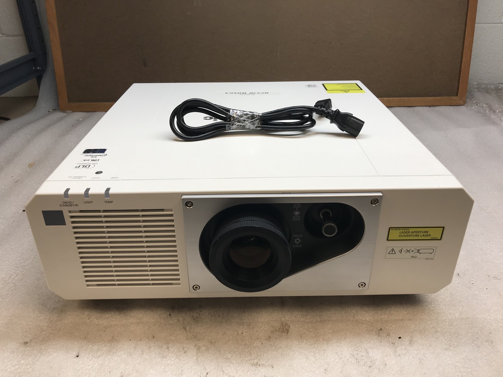 Panasonic PT-RZ570 5400 Lumen Laser DLP Projector 13.7k Hours