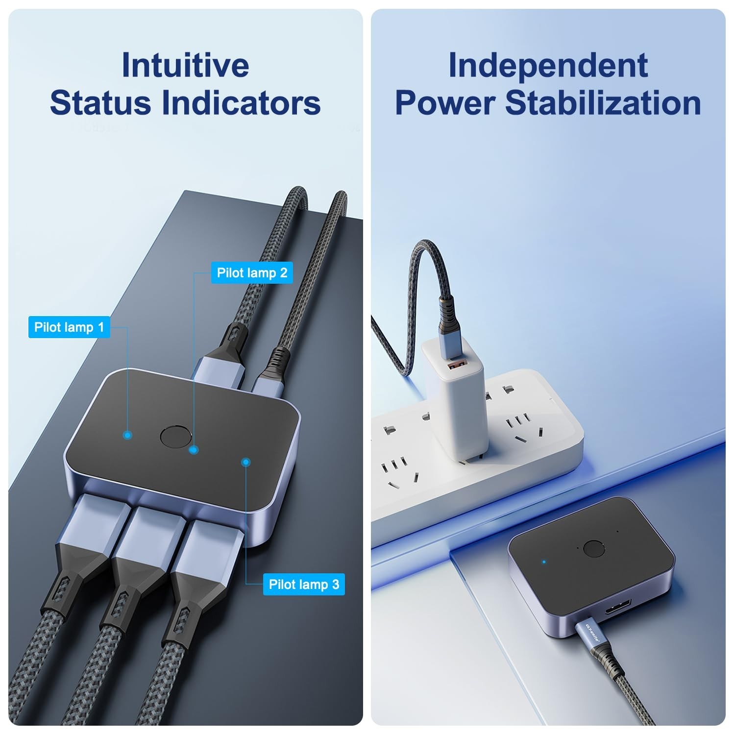 Arector Bi-Directional DisplayPort 1.4 Switcher