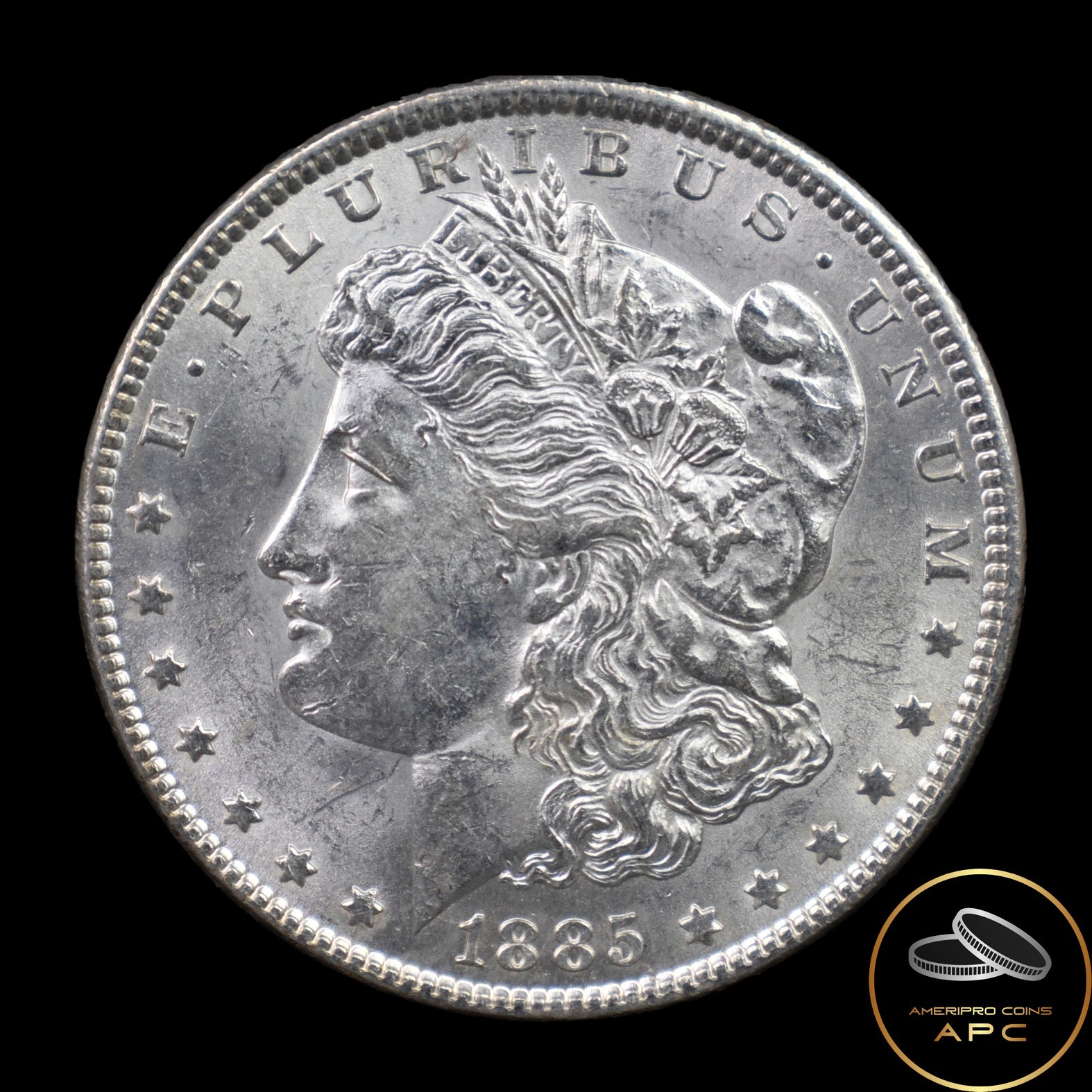 1885 Morgan Dollar 90% Silver Combined Shipping Strong Strike++