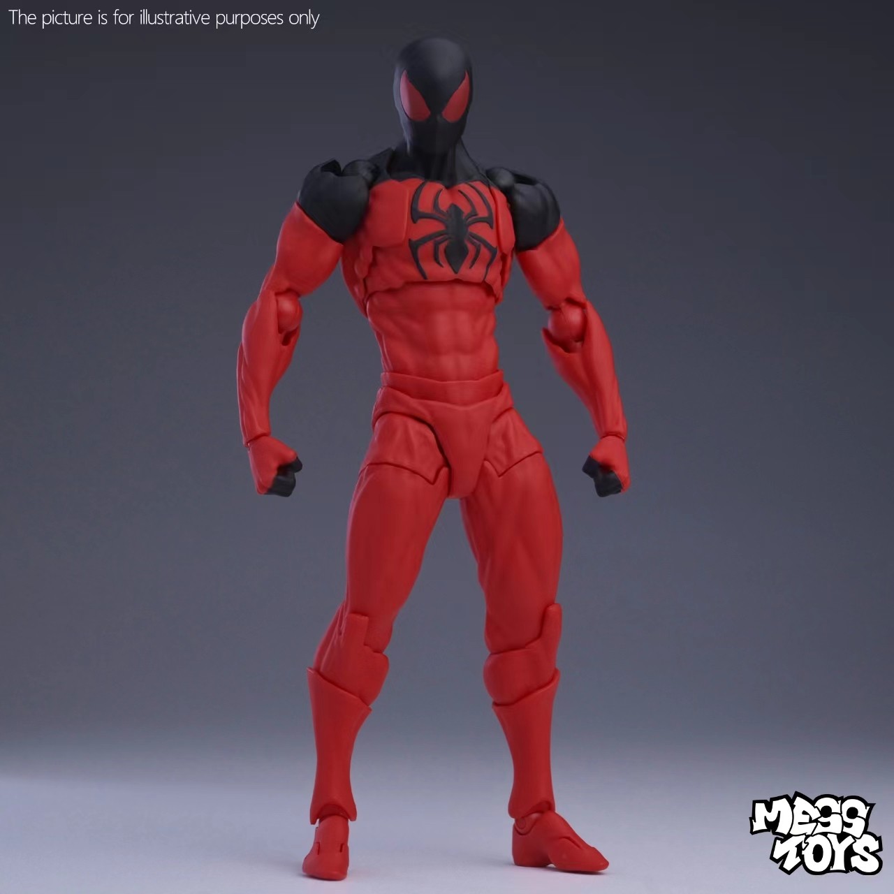IN STOCK CT Toys Messtoys Spider-Man Kaine Parker Red Spider Action Figure Boxed