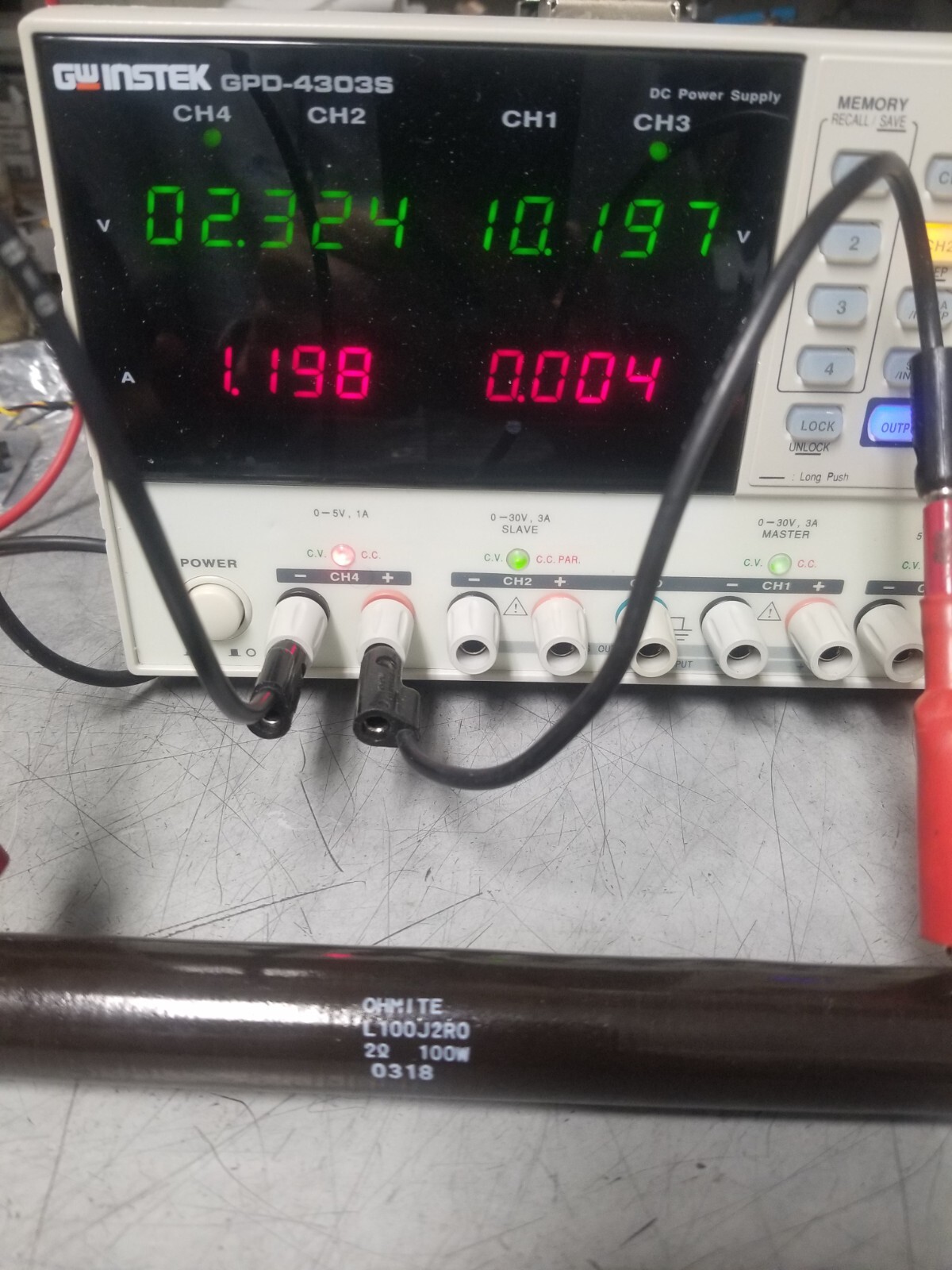 USB Programmable Benchtop Lab Power Supply 4 OUTPUT 30Vx2@3A or 60V@3A 10V & 5V