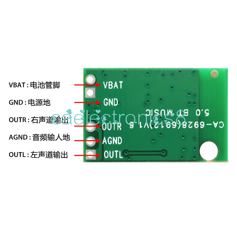 1PCS Bluetooth Audio Module Bluetooth stereo module 5.0bt Bluetooth board chip