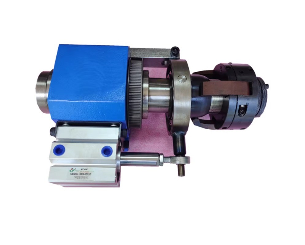 Spindle-Type Rotary Pneumatic Chuck Spindle Mount Quick-Release Chuck