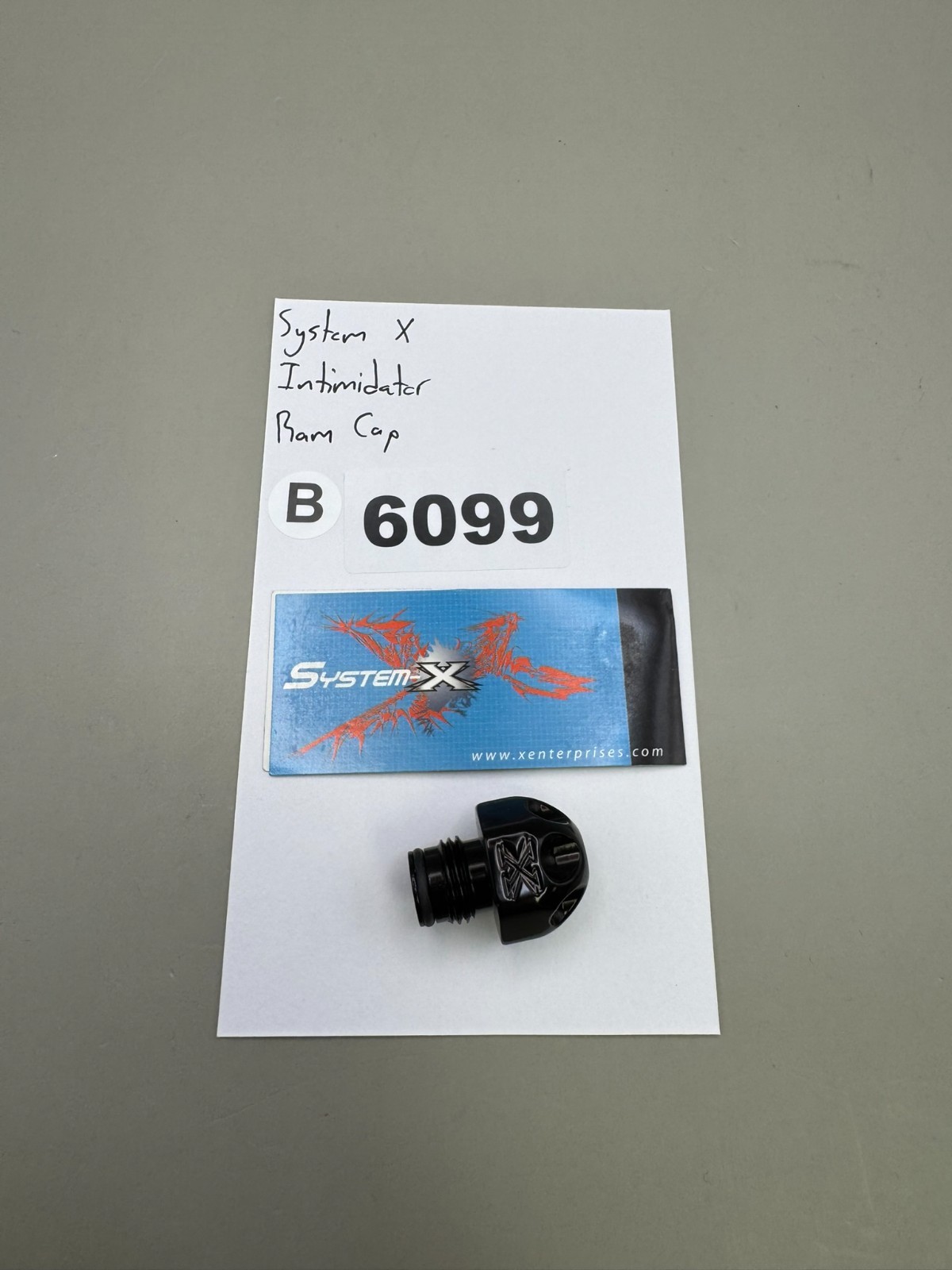 System X Intimidator Ram Cap-Gloss Black