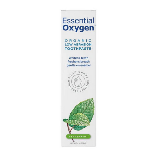 BR Organic Toothpaste Peppermint 4 Oz