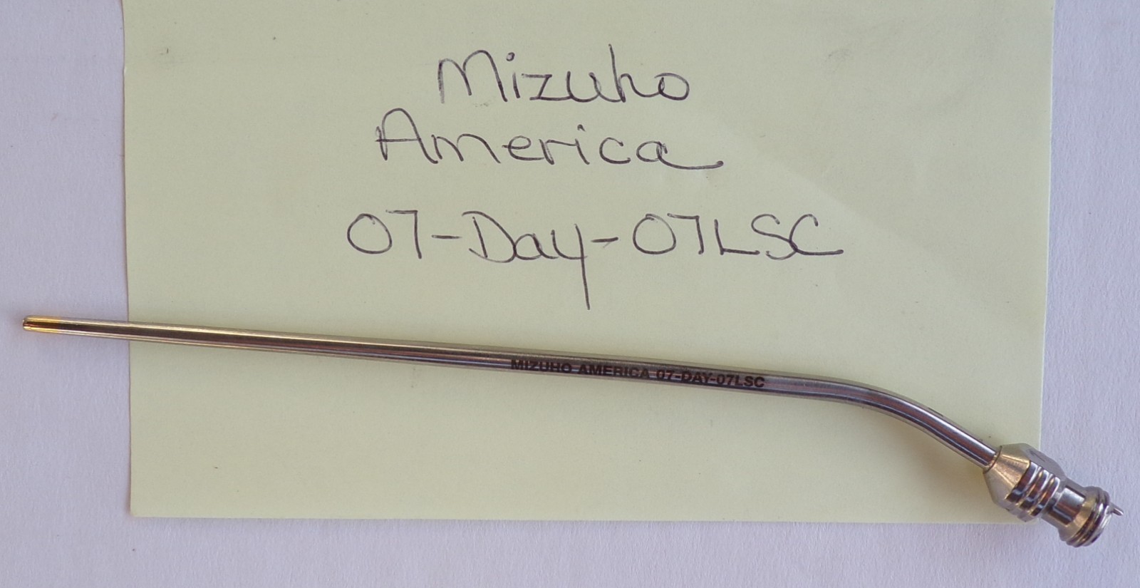 Mizuho America Neuro 7Fr. Day Bailes Locking Suction Tube 07-DAY-07LSC