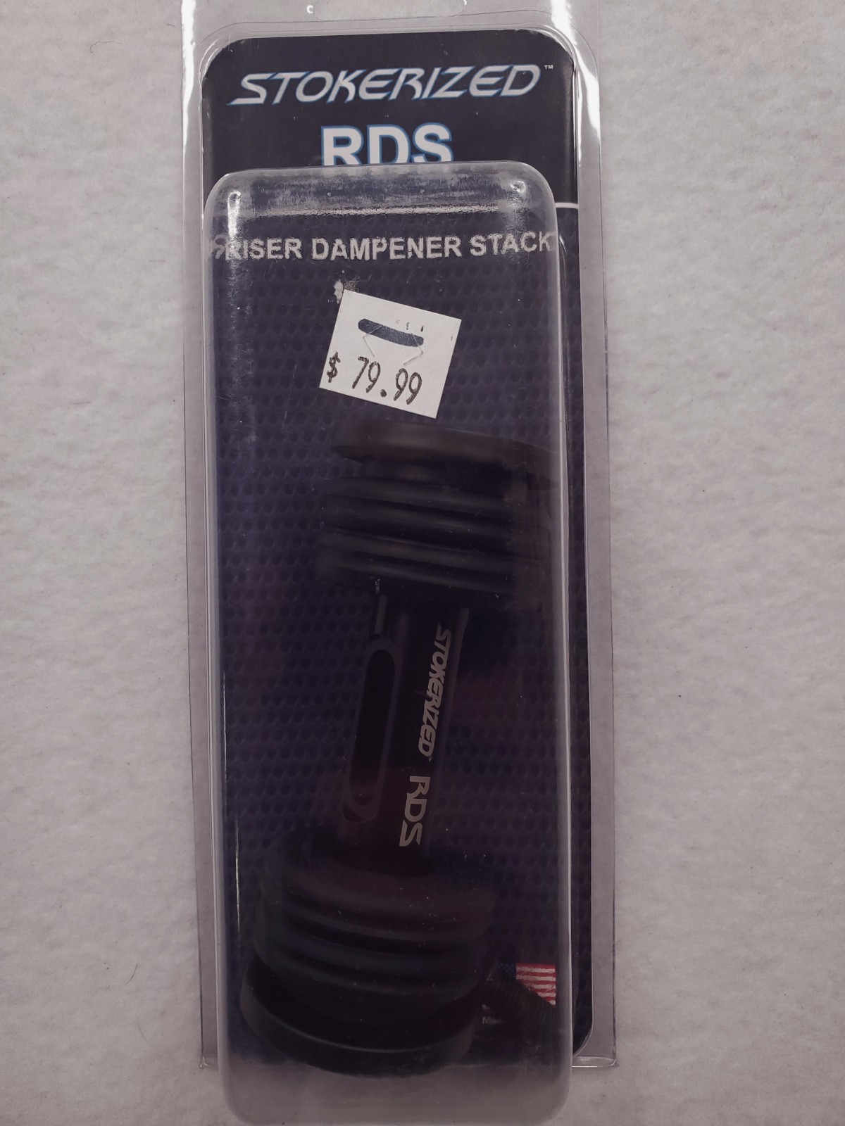 STOKERIZED ARCHERY RDS Riser Dampener Stack Black Compound Bow Stabilizer