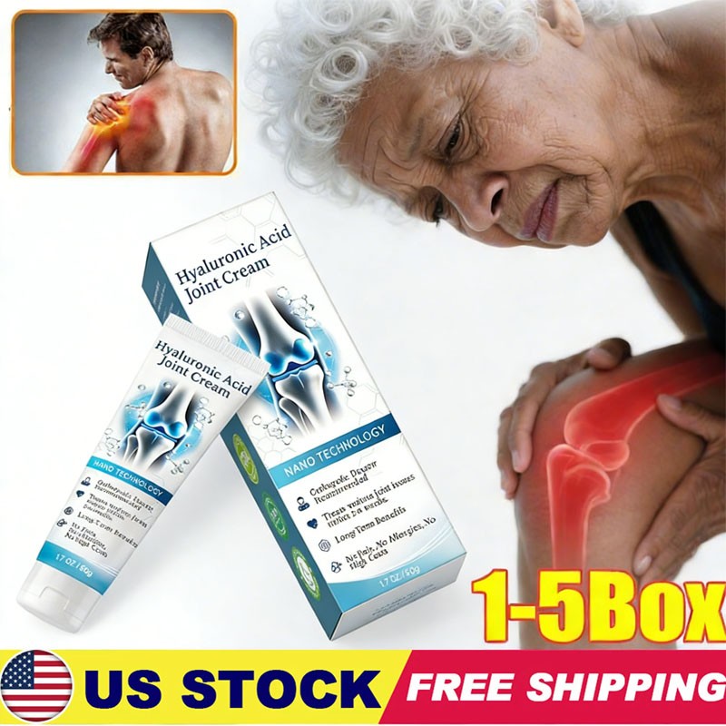 2026 NEW Hyaluronic Acid Joint Cream - Joint- Knee Pain Relief 1.76oz/ 50g