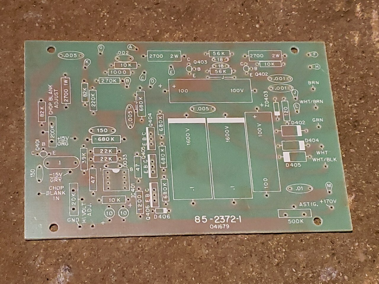 One New Heathkit Circuit Board #85-2372-1 NOS