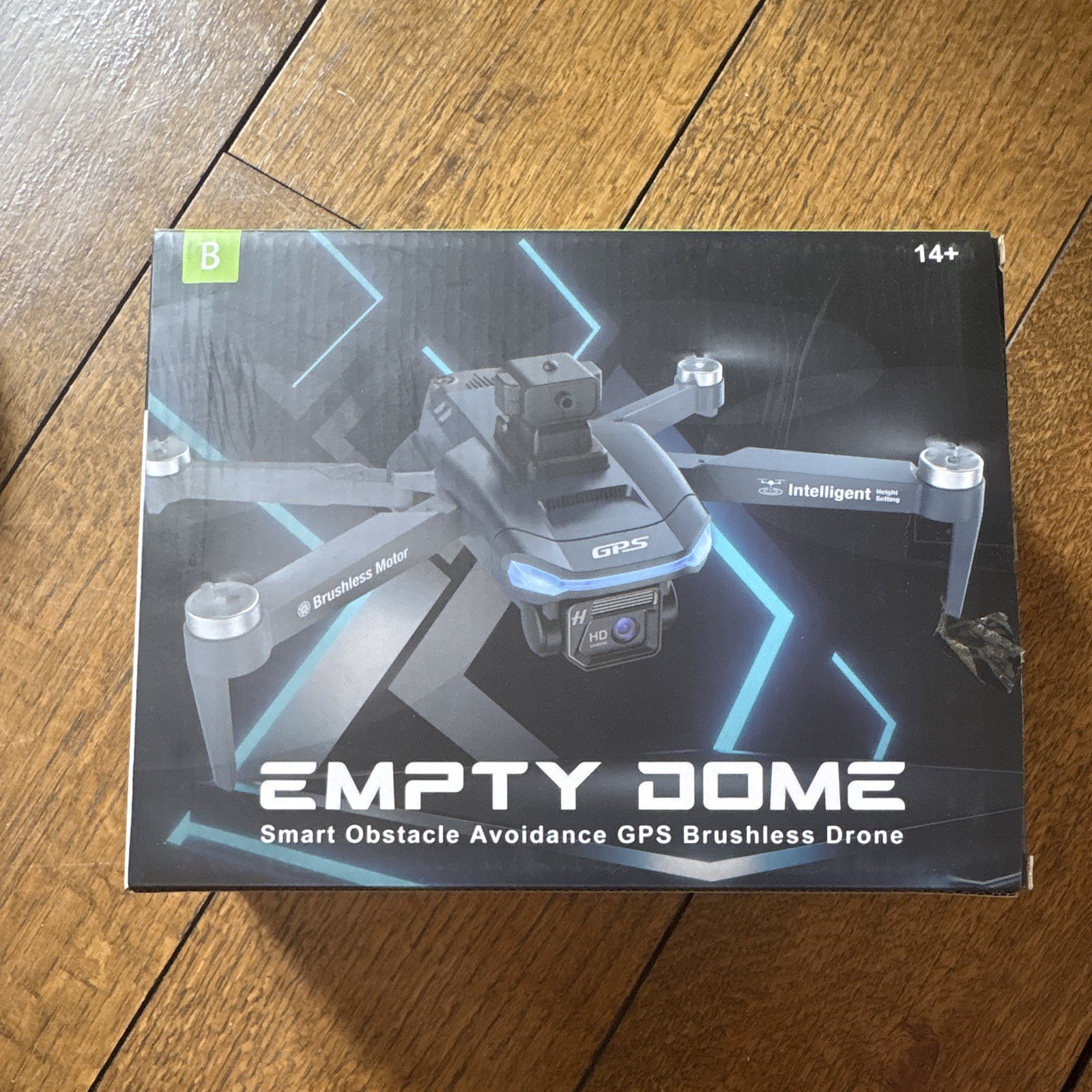 Empty Dome D75-GPS GPS Brushless Obstacle Avoidance Camera Quadcopter