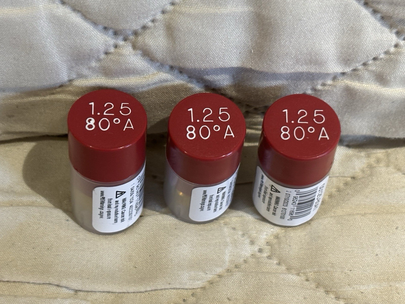 LOT OF 3  NEW 1.25-80* A HOLLOW DELAVAN OIL BURNER NOZZLES SHIPS FREE