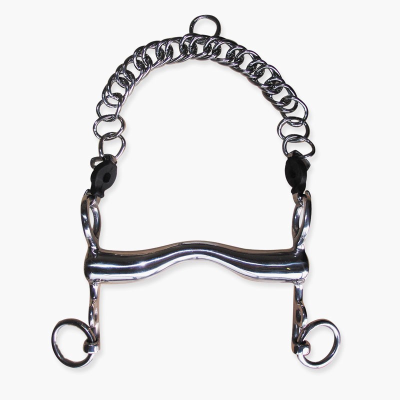 Metalab dressage curb, 16mm, 50mm suits