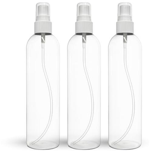 Fine Mist Spray Bottles 8 oz, Empty Refillable Containers - Essential Oils,